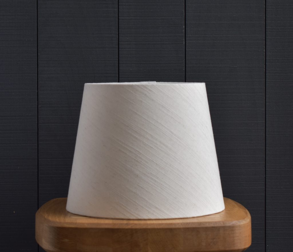 Dolly Cherry Red Scallop Scrunchie Lampshade - Image 4